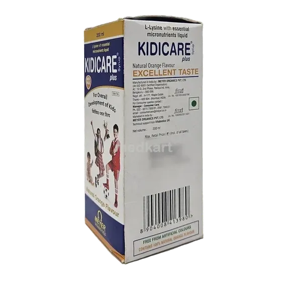 kidicare plus syrup 200 ml